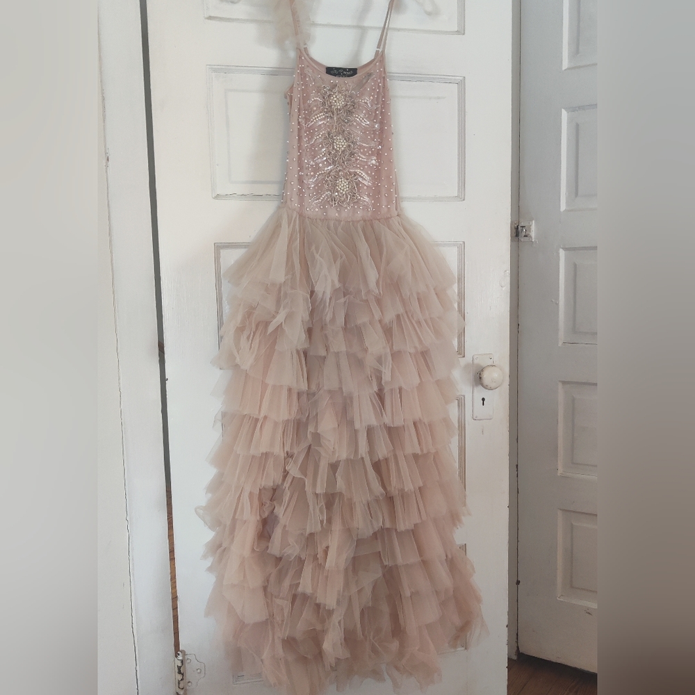 Tutu Du Monde Pink and Gold Formal Dress